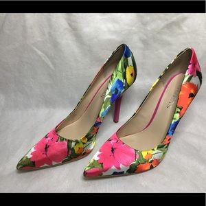 Guess Floral Print Heels